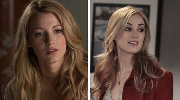 9. Серена и Лола в сериале "Сплетница"