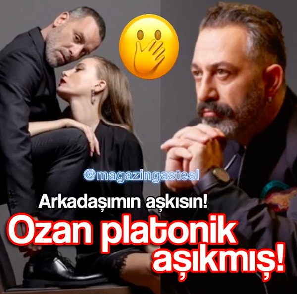 Söylenenlere göre Ozan Güven Serenay Sarıkaya'ya platonik aşıkmış; Cem Yılmaz da bunu öğrenince ayrılık kararı almış! 😱