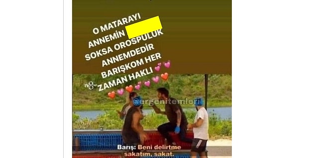 Bir insan nasıl annesiyle ilgili böyle bir cümle kurabilir? Midem bulandı resmen...