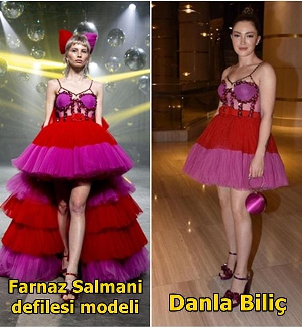 Hangisi Farnaz Salmani elbiseyi daha iyi taşımış?
