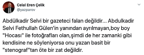 Terör Örgütü Lideri Gülen'i Ziyaret Eden Selvi'nin 'Kılıçdaroğlu FETÖ'yü Aklıyor' Yazısı Gündemde