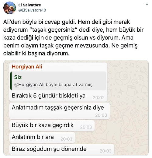 Bir Hevesle Başladığı Bisiklet Macerası Talihsiz Serüvenler Dizisine Dönen Ali'nin Hikayesi Sizi Kahkaha Krizine Sokacak