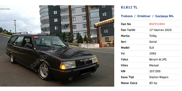 20 bin TL bile olsa almam bunu diyenler?