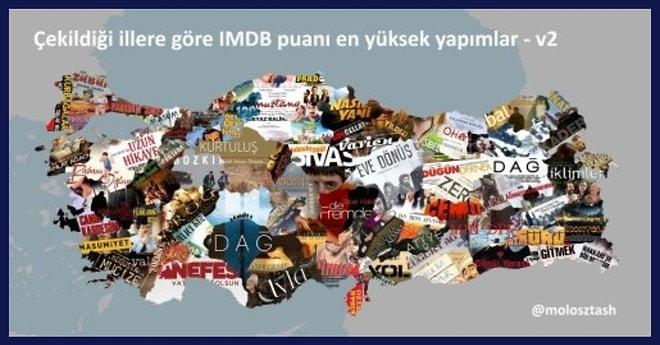 Edirne'den Kars'a... Çekildiği İllere Göre IMDb Puanı En Yüksek 77 Yapım