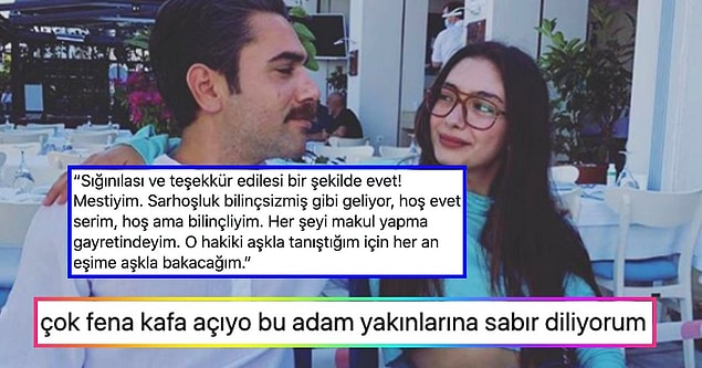 1. Kadir Doğulu, "Aşk sarhoşu musunuz?" sorusuna verdiği cevapla sosyal medyanın diline düştü!
