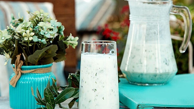 1. Milli füzyonumuz: Naneli ayran