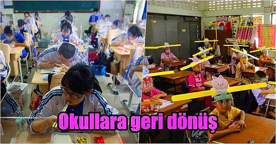 Karantina Sonrası Okullara Geri Dönüş Yapan Ülkelerin Yeni Normal Hayata Geçiş Yaptığını Gösteren 19 Fotoğraf