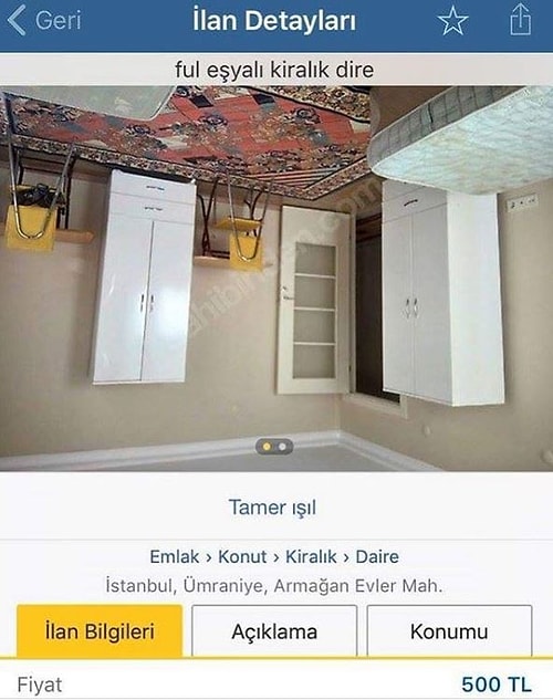 Ev Ararken Karşımıza Çıksa Ufak Çaplı Bir Kalp Krizine Sebep Olacak Birbirinden Garip Ev İlanları