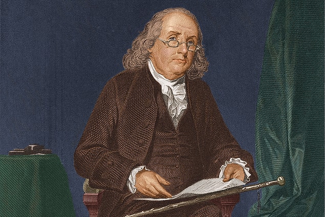 1. Benjamin Franklin (1706-1790)