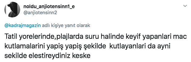 Bu paylaşımın ardından ünlü oyuncuya bazı kullanıcılar tepki gösterdi.
