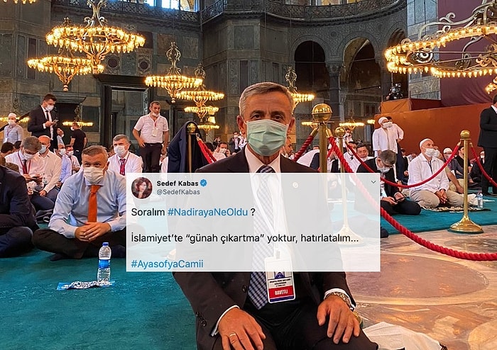 AKP Milletvekili Şirin Ünal 'Ayasofya' Paylaşımı Yaptı, Sosyal Medya 'Nadira'ya Ne Oldu?' Diye Sordu