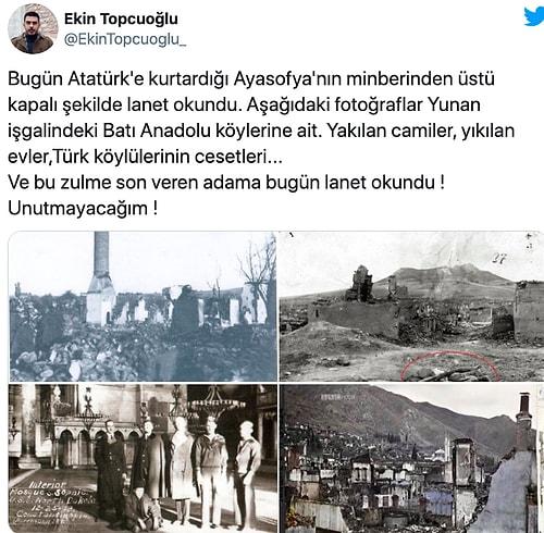 Ayasofya Hutbesinde Atatürk’ü Hedef Alan Sözler: ‘Vakıf Şartını Çiğneyen Lanete Uğrar’