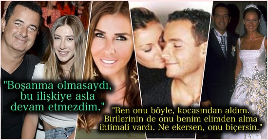 Başlarda Her Ne Kadar İnkar Etseler de Eşlerini Aldattıkları İddia Edilen Kişilerle Sonradan Aşk Yaşamaya Başlayan Ünlüler
