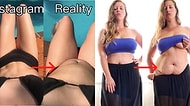 Instagram'daki ve Gerçek Hayattaki Hallerini Gördüğünüz Anda Doğru Poz Vermenin Önemini Anlayacağınız 10 Karşılaştırma
