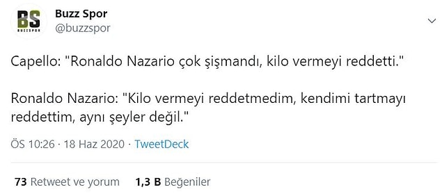 7. Kilo vermeyi reddetmiyoruz, yemek yemeyi tercih ediyoruz.