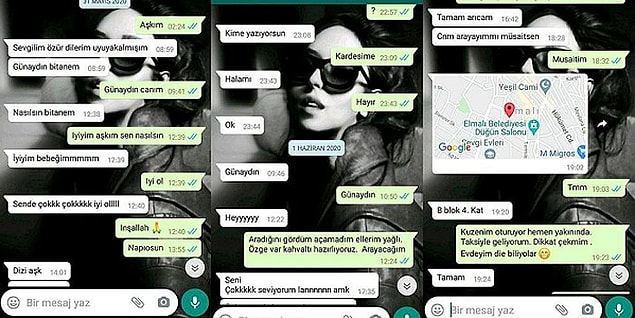 "WhatsApp yazışmaları dijital ortamda yaratıldı"
