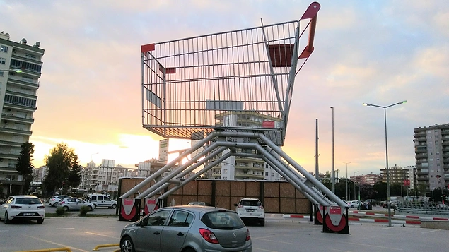 Market arabası yerine sepet tercih edin.