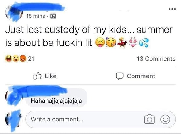 16. "Я только что потерял опеку над моими детьми ... Это значит, что у меня грандиозные планы на лето"