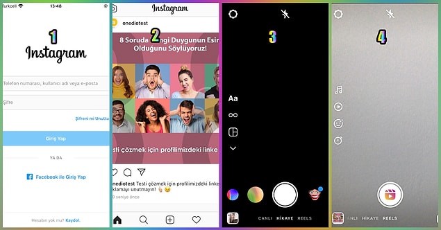 Peki Reels videolarını nasıl çekeceğiz?