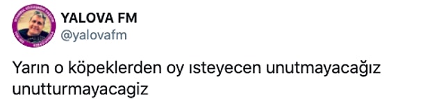 Güvenç'in bu tweeti sonrası sosyal medyadan da tepkiler geldi...