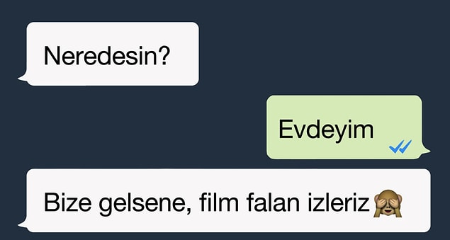 "Kesinlikle evden dışarı çıkmıyoruz. Şuraya gidelim diyorum yok, buraya gidelim diyorum yok. Bir kere çıkalım dedik, saçma sapan bir yere götürdü beni" (Bunun adı Stashing yani Zulalama)