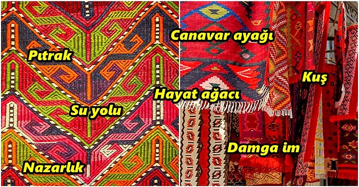 Çocukluğumuzda Azarlanırken Mutlaka İncelediğimiz Halı Motiflerinin Ne Anlama Geldiğini Biliyor Musunuz?