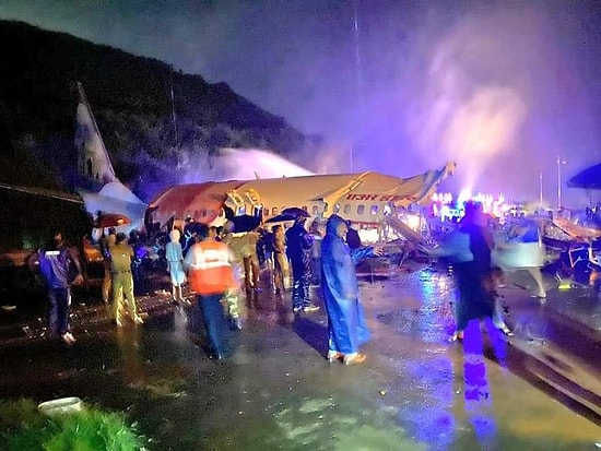 Hindistan'da 191 Kişiyi Taşıyan Uçak İkiye Ayrıldı: 15 Ölü