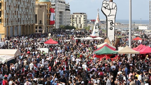 Beyrut Halkı Hükümeti Protesto İçin Sokaklarda: 'Sıra Öfke Patlamasına Geldi'