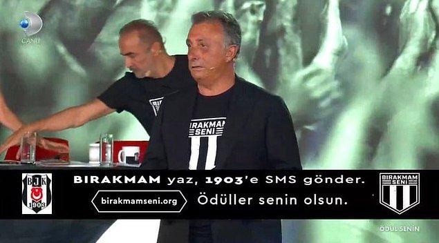 Beşiktaş yönetim kurulunun birlikte yaptığı 5 milyon TL'lik bağışa başkan Ahmet Nur Çebi de 5 milyon TL ekleyerek 10 milyon TL'lik bir yardımda bulundu.