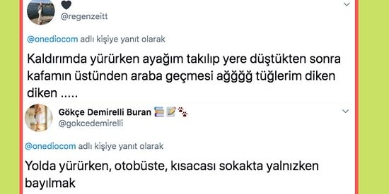 'Başınıza Gelmesinden Korktuğunuz Şey Ne?' Sorusuna Gelen Hem Geren Hem de Tüyleri Hazır Ola Geçiren 15 Cevap