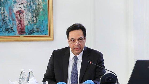 Lübnan Başbakanı Hassan Diyab da istifa ettiğini duyurdu