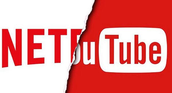 4. YouTube ve Netflix, Kuzey Amerika'daki yoğun internet trafiğinin yarısını oluşturur.
