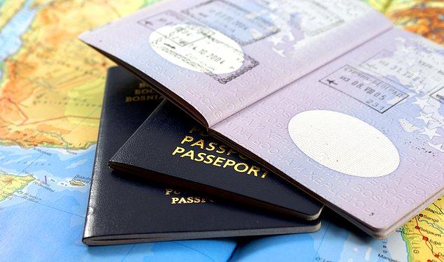 9. Kafanızı dinlemek için bir yerlere kaçmanızı sağlayacak pasaportun harç ve cüzdan bedelleri...