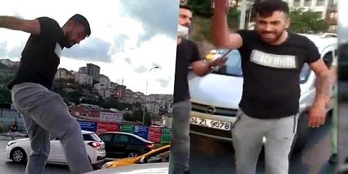 Tutuklandı: Alibeyköy'de Trafik Magandası Kadın Şoföre Saldırarak Aracının Camlarını Kırdı