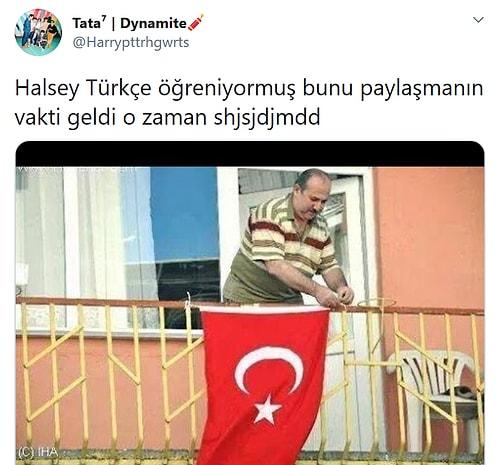 Dünyaca Ünlü Amerikalı Şarkıcı Halsey %11 Türk Olduğunu Öğrendikten Sonra Baklava Yapıp Türkçe Öğrenmeye Başladı!