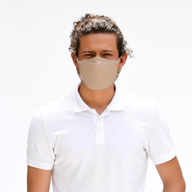 10. Her zaman kullanabileceği bir maske arayanlara bu bej maske ideal!