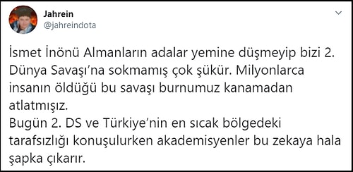 Arşiv Dairesi Başkanı 'İnönü, 12 Adayı Almak İstemedi' Dedi, Tepkiler Gecikmedi: 'Nazilerin Yanında Savaşa mı Girseydik?'