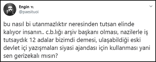 Arşiv Dairesi Başkanı 'İnönü, 12 Adayı Almak İstemedi' Dedi, Tepkiler Gecikmedi: 'Nazilerin Yanında Savaşa mı Girseydik?'