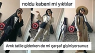 Başörtülü Genç Kadının Tatil İçin Yaptığı Kombin Fotoğraflarına Gelen Zorbalık Dolu Yorumlar ve Cevaplar!