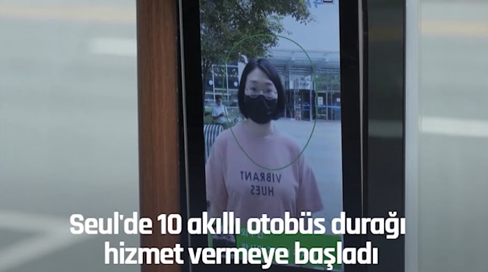 Güney Kore'de Akıllı Otobüs Durakları: Duraklar Yolcuların Ateşini Ölçüyor Gerekirse Otobüse Alınmıyor