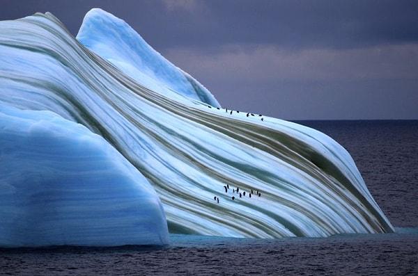 12. Çizgili buz dağı