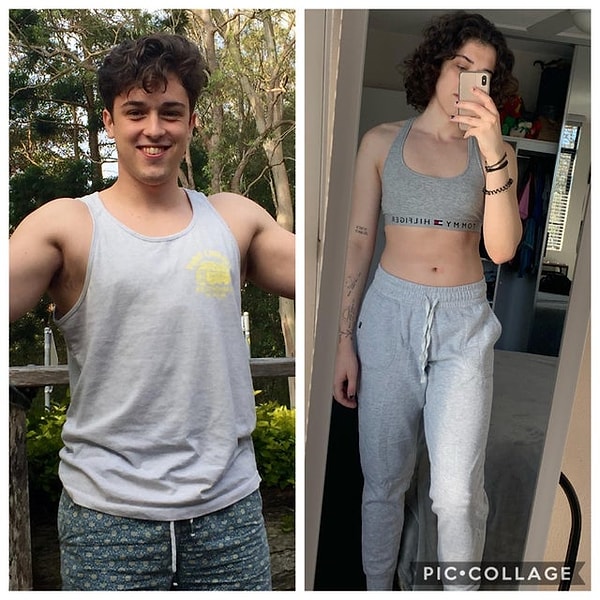 6. "14 aylık değişimim. Aslında temel olan değişimi 12 ayda yaşadım. Yani bir yıl tüm hayatımı değiştirdi."