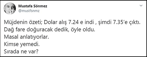 Erdoğan'ın 'Müjdesinin' Ardından Dolar ve Euro'da Artış