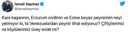 Türkiye Venezuela'dan Sıfır Vergiyle Peynir İthal Edecek