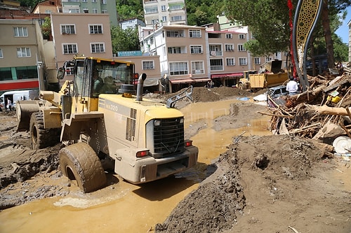 Giresun'da Sel Felaketinin Yarattığı Yıkım Objektiflere Yansıdı ????