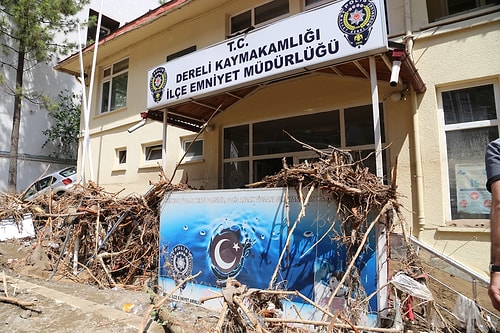 Giresun'da Sel Felaketinin Yarattığı Yıkım Objektiflere Yansıdı ????