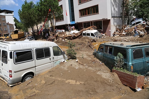 Giresun'da Sel Felaketinin Yarattığı Yıkım Objektiflere Yansıdı ????