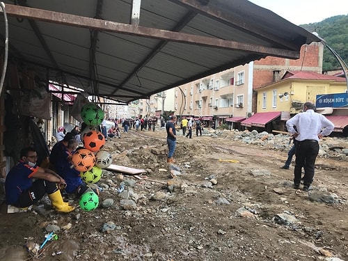 Giresun'da Sel Felaketinin Yarattığı Yıkım Objektiflere Yansıdı ????