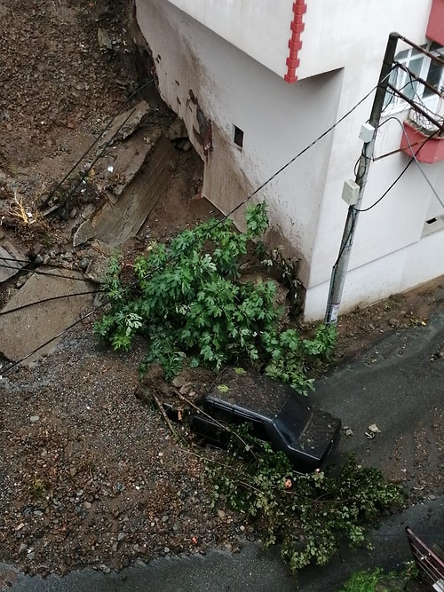 Giresun'da Sel Felaketinin Yarattığı Yıkım Objektiflere Yansıdı ????