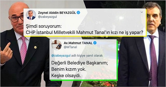 Belediye Başkanı Zeynel Abidin Beyazgül'ün Milletvekili Mahmut Tanal'a Olmayan Kızı Üzerinden Yüklendiği Polemik Kafaları Yaktı